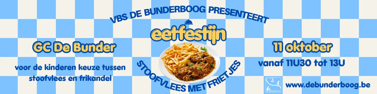 Schrijf nu in voor ons eetfestijn